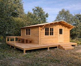 Statybos darbai - Sodo namelių, vasarnamių, sandėliukų statyba, gamyba - 1