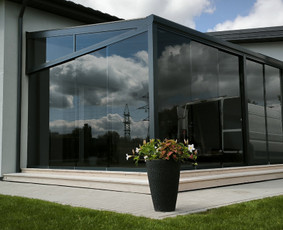 Statybos, apdaila - Terasų įrengimas stiklo konstrukcijos - 4