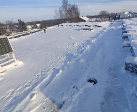 Sniego valymas nuo stogų rankiniu budu / Vygantas Jurgaitis / Darbų pavyzdys ID 4262121