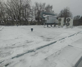 Sniego valymas nuo stogų rankiniu budu / Vygantas Jurgaitis / Darbų pavyzdys ID 4262135