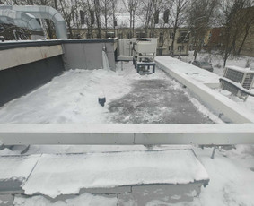 Sniego valymas nuo stogų - Sniego valymas nuo stogų rankiniu budu - 4