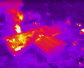 Kitos įvairios paslaugos - Termonuotraukos su dronu - 2