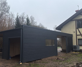 Dailylenčių kalimas - Terasos, karkasiniai statiniai, vent. fasadai, sandeliukai. - 2