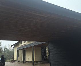 Medžio darbai, staliai - Terasos, karkasiniai statiniai, vent. fasadai, sandeliukai. - 3