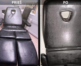 Minkštų baldų pervilkimas, kiti darbai su oda ir gobelenu / Siuvimo Kompozicija / Darbų pavyzdys ID 4263631