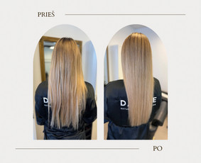 Kirpyklos, kirpėjai, stilistai - By Simona hair extensions care treatments - 1