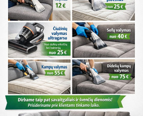 Profesionalus langų, postatybinis ir giluminis valymas / Valymopaslaugos 24/7 / Darbų pavyzdys ID 4263801