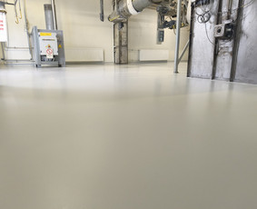 Pramoninių grindų klojimas - Epoksidines besiūles gindys - 1