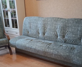 Minkštų baldų pervilkimas, kiti darbai su oda ir gobelenu / Siuvimo Kompozicija / Darbų pavyzdys ID 4263987