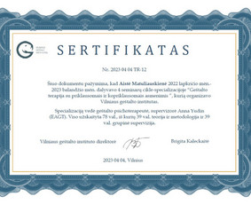 Sveikata, gydymas - Psichologė - psichoterapeutė Vilniuje ir nuotoliu (Lt, En) - 3