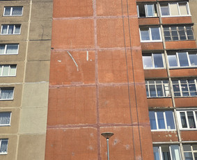 Pramoninis alpinizmas - Auk&scaron;talipių darbai: siūlių remontas, dažymas, tinkavimas - 4