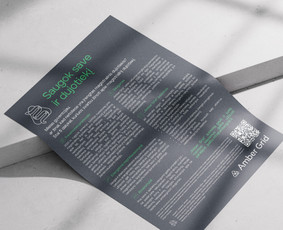 Plakatų maketavimas - Grafikos dizainerė / Logo / Įmonės įvaizdis - 1