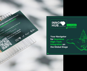 Skrajutės maketavimas - Grafikos dizainerė / Logo / Įmonės įvaizdis - 1