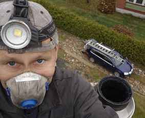 Statybos, apdaila - Kaminų, krosnių valymas, indėklų montavimas - 3