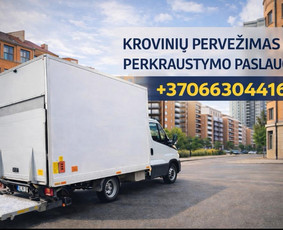 Krovinių pervežimas - Krovinių Pervežimas Perkraustymas Liftas - 1