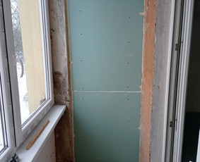 Palangių montavimas - Įvairūs vidaus ir i&scaron;orės apdailos darbai - 2