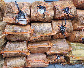 Malkos: gamyba, pristatymas - Malkos mai&scaron;eliuose sausos (tinkliniuose mai&scaron;uose) - 2