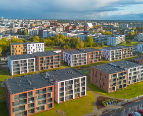 Pastatų fotografavimas dronu