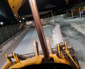 Žemės kasimas, lyginimas - Sniego Valymas!0račiok, bobcat - 3