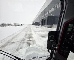 Žemės kasimas, lyginimas - Sniego Valymas!0račiok, bobcat - 4