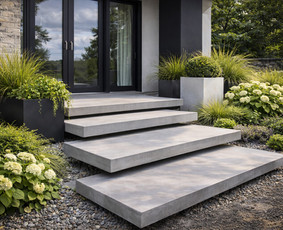 Pramoninių grindų betonavimas - Atraminiu sieneliu, lauko laiptų ,ir pamatu - 4