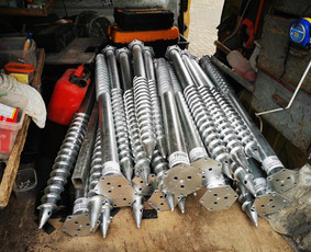 Statybos darbai - Poliai, pamatai, drenažas, atraminės sienelės - 2