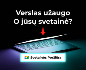 Interneto svetainių kūrimas - Kartu peržvelkime jūsų dabartinę svetainę - 1