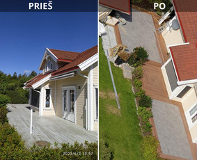 Sienų dažymas - Vidaus ir lauko darbai,naujų namų-patalpų statyba-renovacija - 2