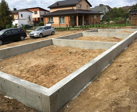 Statybos, apdaila - Pamatu irengimas - 1