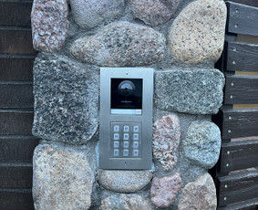 Statybos, apdaila - Apsaugos sistemos. Vaizdo kameros. Elektros darbai - 2