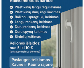 Statybos, apdaila - Langų remontas &ndash; greitai ir patikimai - 2