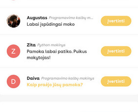 Informatikos korepetitoriai - Programavimo Korepetitorius, Amazon, Skyscanner, Tesonet - 3