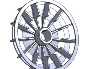 Detalės atkūrimo paslauga WEG Motor Fan NEMA56OS 6184.8444