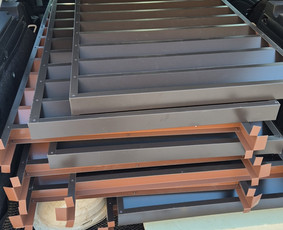 Skardos lankstinių gamyba - Mobilus suvirintojas. - 2