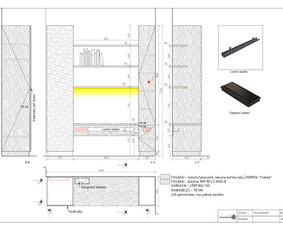 Interjeras, baldai - Virtuvių ir kitų baldų projektavimas - 2