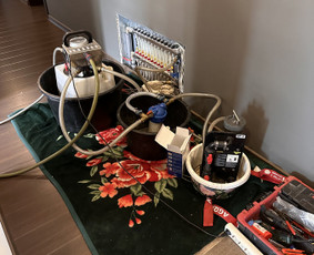 Džiovyklės pajungimas - &Scaron;ildymo sistemų, radiatorių ir &scaron;ilumokaičių plovimas - 1