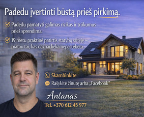 Nekilnojamo turto brokeriai - Pirkėjo pusėje &ndash; būsto įvertinimas prie&scaron; pirkimą - 1