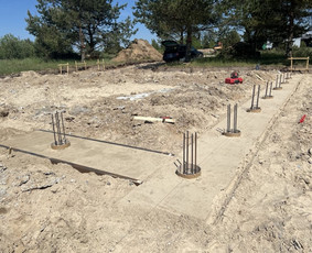 Betonavimo darbai, betonavimas - Pamatų surinkimas ir betonavimas - 2