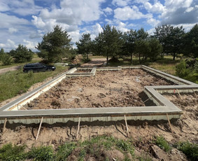 Betonavimo darbai, betonavimas - Pamatų surinkimas ir betonavimas - 1