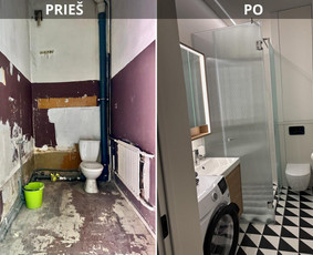 Vidaus apdailos darbai - Vidaus apdailos, elektros ir santechnikos darbai - 1