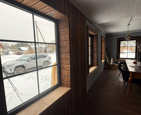 Sodo, mediniai nameliai - Dailides darbai - 1