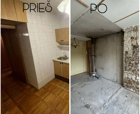 Vonios kapsulės griovimas - Perkraustymas, griovimas, i&scaron;ne&scaron;imas - 3