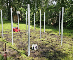 Pamatų liejimas, įrengimas - Sraigtinių polių / pamatų įrengimas -15% Akcija! - 1