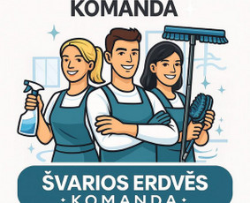 Valymo paslaugos - &Scaron;varios erdvės komanda pažada pasirūpinti jūsų tvarka. - 2