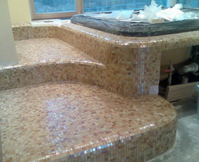 Plytelių klijavimas - Visu dydžiu plyteliu klijavimas,stalvir&scaron;iu,praustuvu gamyba - 1