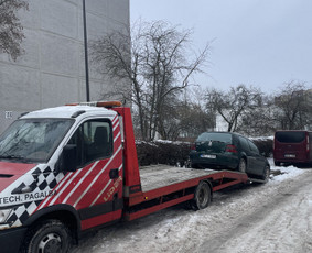 Techninė pagalba kelyje - Traliukas kaune , tech. Pagalba 24/7 - 4