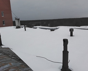 Varveklių ir ledo nuėmimas Sniego valymas nuo stogo / K. Tarvydas / Darbų pavyzdys ID 4274251