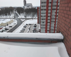 Varveklių ir ledo nuėmimas Sniego valymas nuo stogo / K. Tarvydas / Darbų pavyzdys ID 4274261
