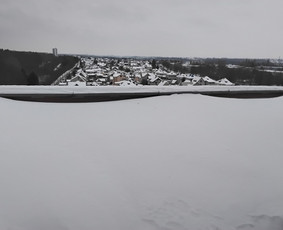 Varveklių ir ledo nuėmimas Sniego valymas nuo stogo / K. Tarvydas / Darbų pavyzdys ID 4274265