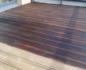 Terasos alyvavimas - Terasos, stoginės, fasadai, pirtys, sandėliukai - 3